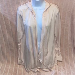 Victoria’s Secret peach cardigan with hoodie